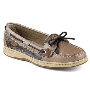 Sperry Angelfish Metallic Slip-On Boat Shoe